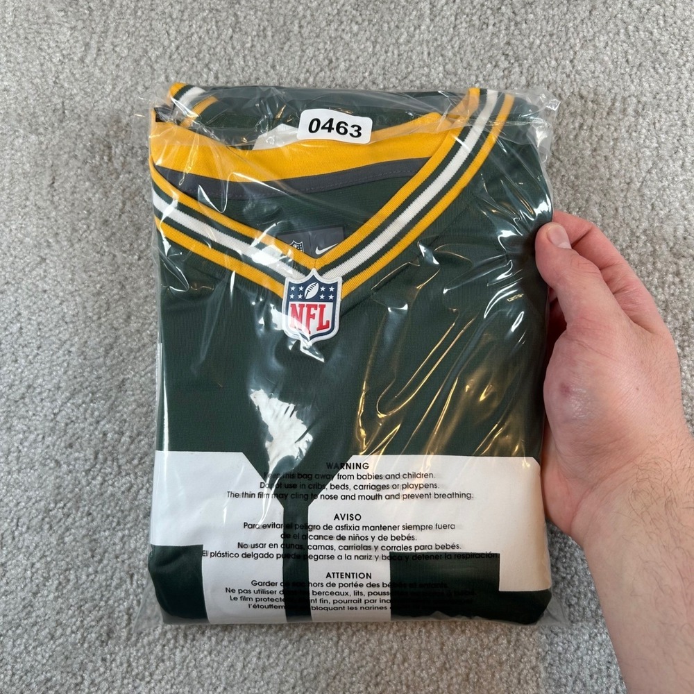 Nike Green Bay Packers Darnell Savage #26 NFL Jersey Men's Medium Nike On Field - Picture 16 of 16